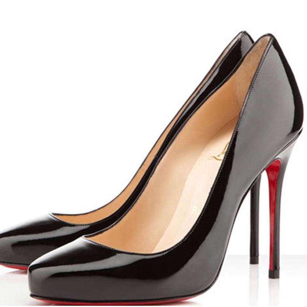 Sold ❣️ CHRISTIAN LOUBOUTIN ❣️ ELISA PATENT 100mm - Picture 6 of 8